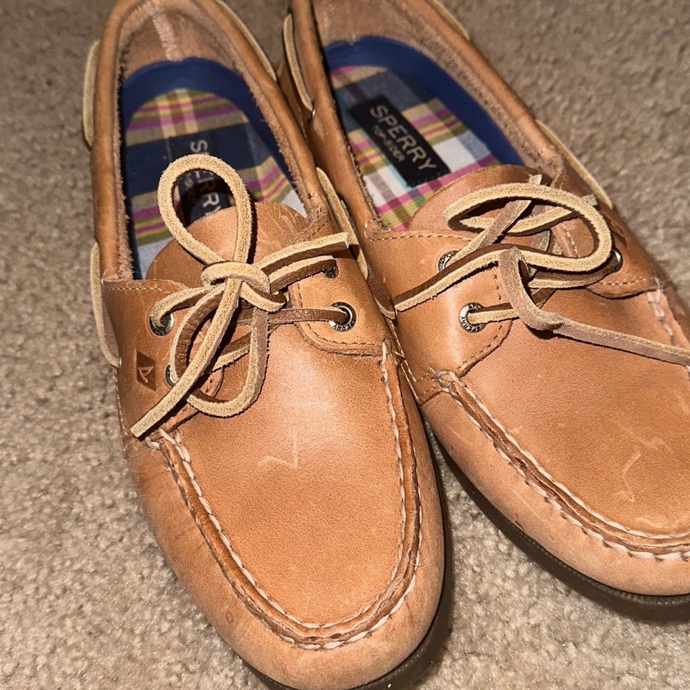 Sperry women's Tan Boat Shoes